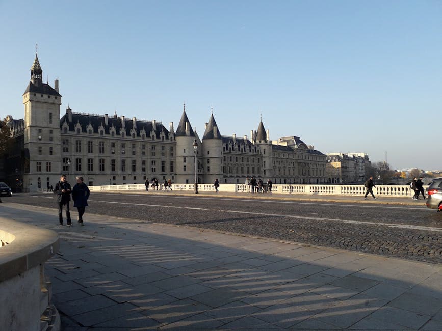 Conciergerie exterior (medieval royal palace remains)