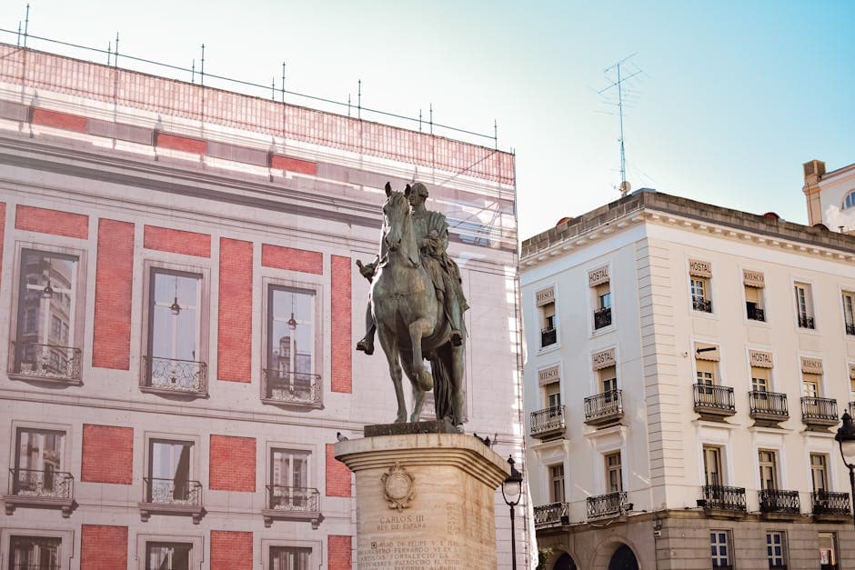 Centre de Madrid : de la Puerta de Alcalá au Templo de Debod