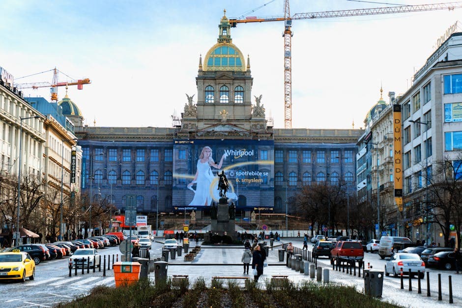 Prague New Town: Wenceslas Square, Revolutions & Riverfront